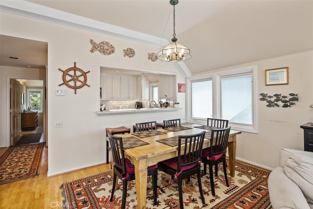 181 Sunset Terrace Laguna Beach, CA 92651 - Photo 41 of 54 Dining area off= Pass Through Bar