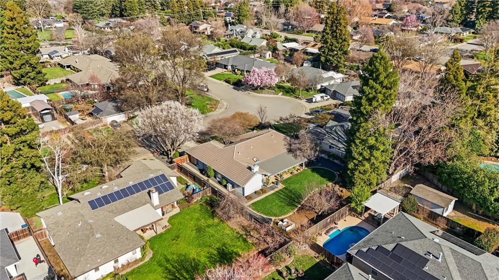 529 Countryside Lane Chico, CA 95973 - Photo 48 of 51 an aerial view of residential house with outdoor space