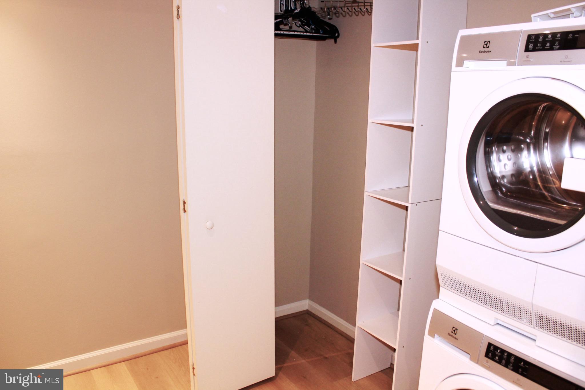 1010 22nd Street Northwest, Unit B Washington, DC 20037 - Photo 24 of 28 Laundry & Closet