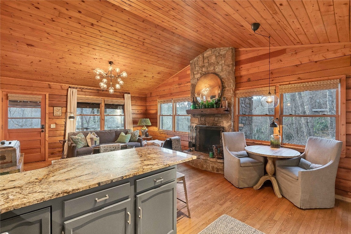 494 Satulah Ridge Road Highlands, NC 28741 - Photo 10 of 58 View to Living Area