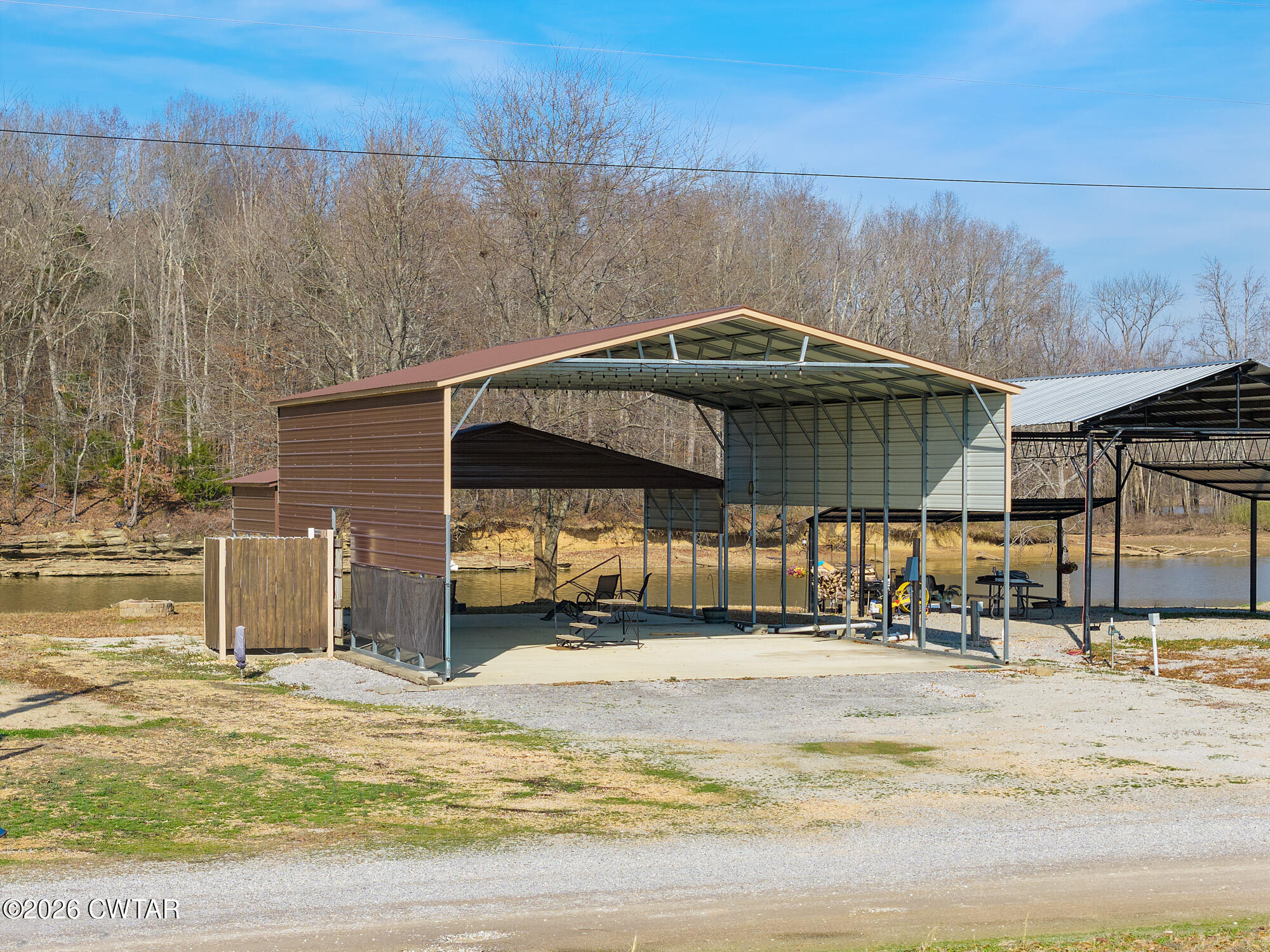 267 Dd Cove Decaturville, TN 38329 - Photo 15 of 60 a view of swimming pool with outdoor seating