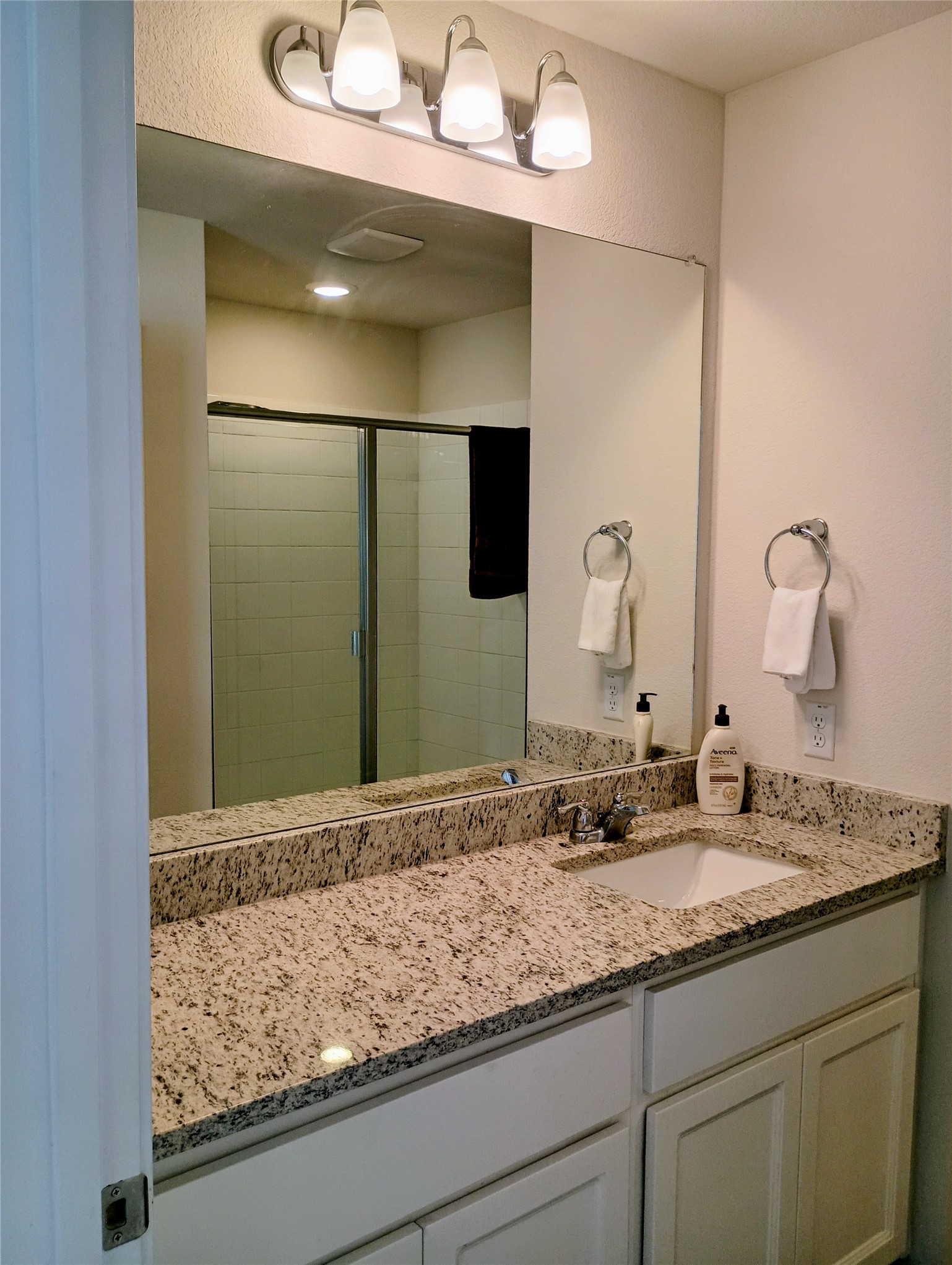 10615 Ridan Way Buda, TX 78610 - Photo 14 of 21 Bathroom with vanity and a stall shower