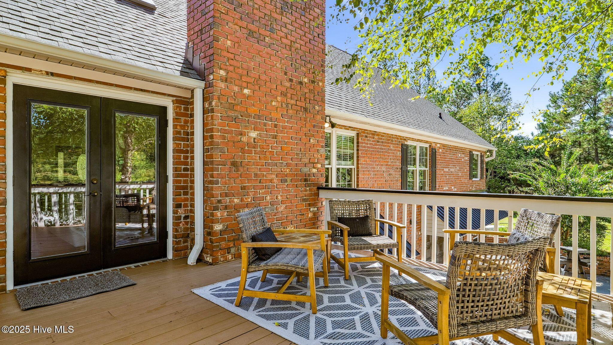 1336 McCaskill Road Carthage, NC 28327 - Photo 32 of 88 570 sq ft view deck perfect for dining and sunset entertaining
