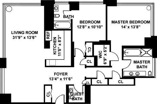 $12,500 | 250 East 53rd Street, Unit 2801 | Midtown East