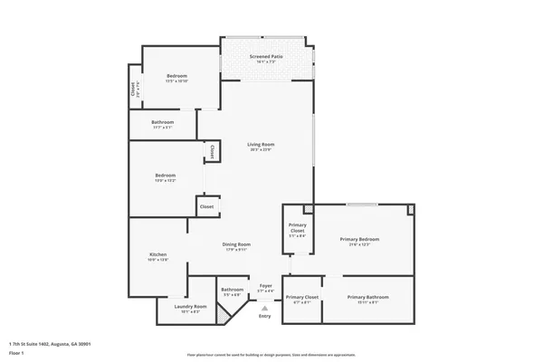 $319,900 | 1 7th Street, Unit 1402, Augusta, GA 30901