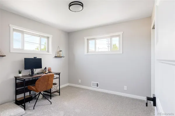 a view of a workspace with a window
