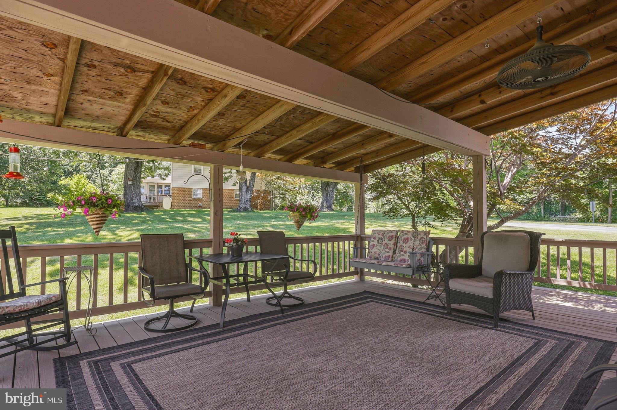 6336 Boyers Mill Road New Market, MD 21774 - Photo 37 of 49 a view of sitting area with furniture and wooden floor