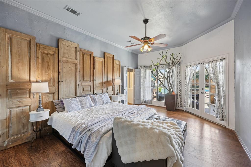 10202 Chisholm Trail Dallas, TX 75243 - Photo 19 of 40 Has double doors leading to patio.