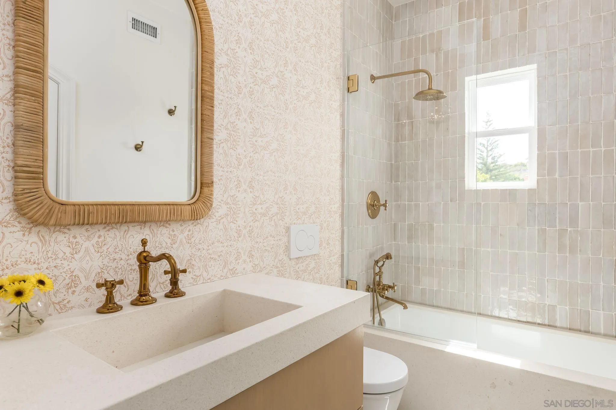 12256 Berea Court Poway, CA 92064 - Photo 18 of 23 a bathroom with a sink a toilet and shower