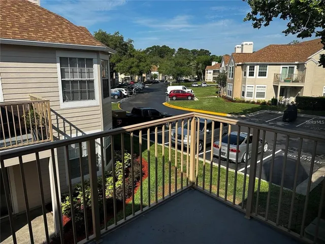 a house view with a outdoor space