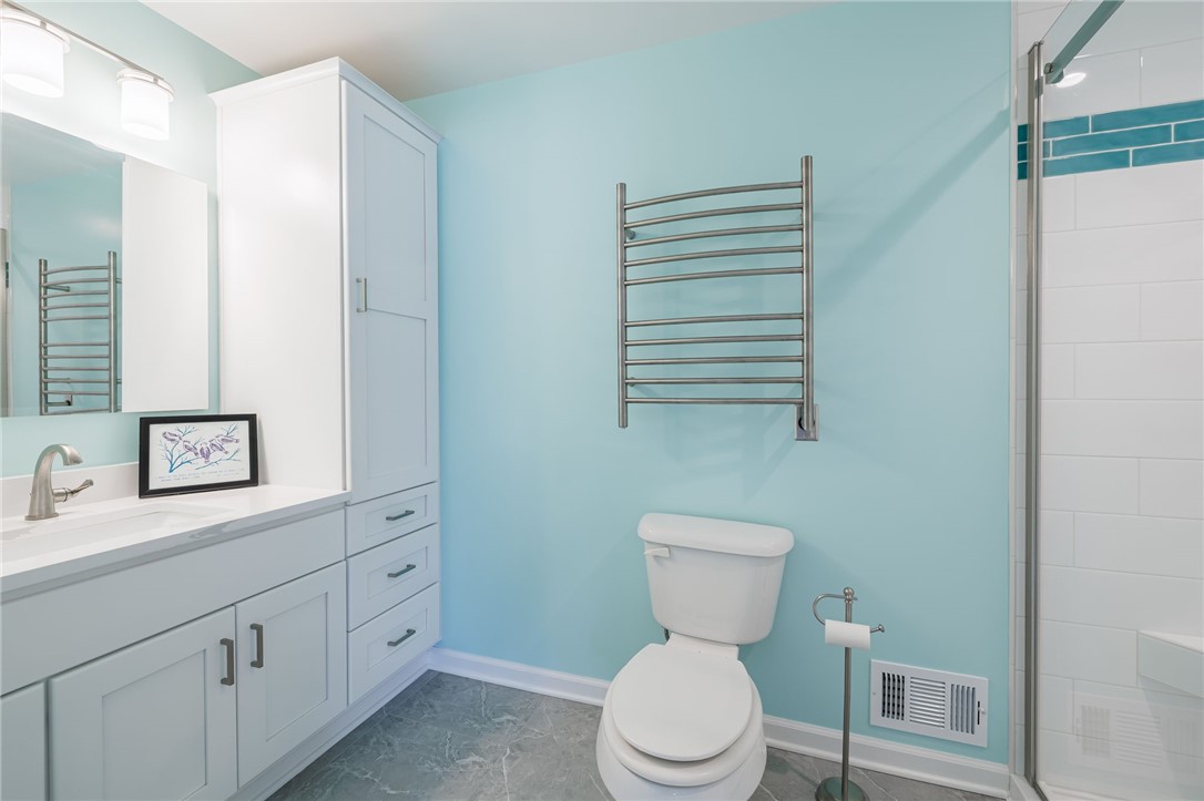 237 Hollybrook Road Sweden, NY 14420 - Photo 14 of 39 1st Floor Primary Suite Bathroom