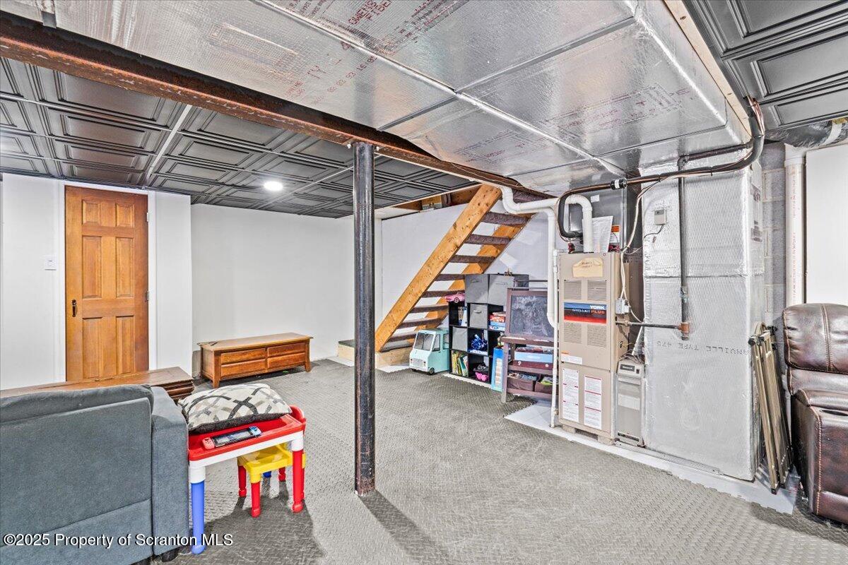 211 New Street Duryea, PA 18642 - Photo 24 of 32 a view of storage and utility room