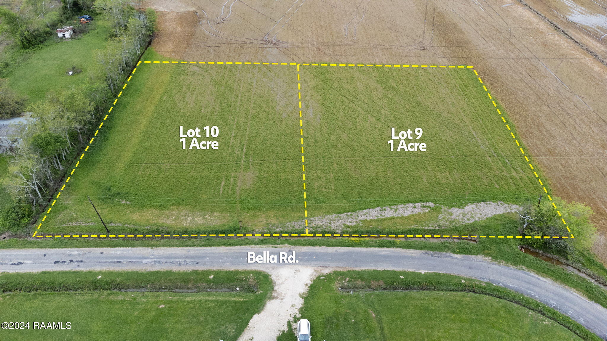 Tbd Bella Road Maurice, LA 70555 - Photo 3 of 5 10-web-or-mls-TBD Bella Rd Aerials-1