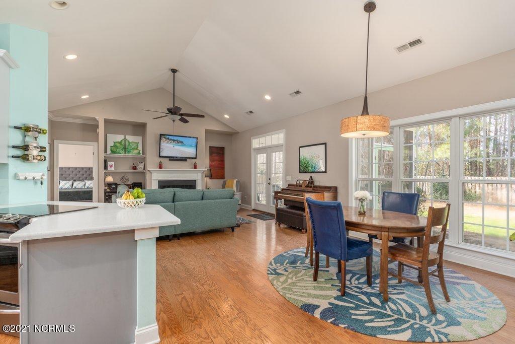 6106 Lydden Road Wilmington, NC 28409 - Photo 12 of 38 Open living and dining area