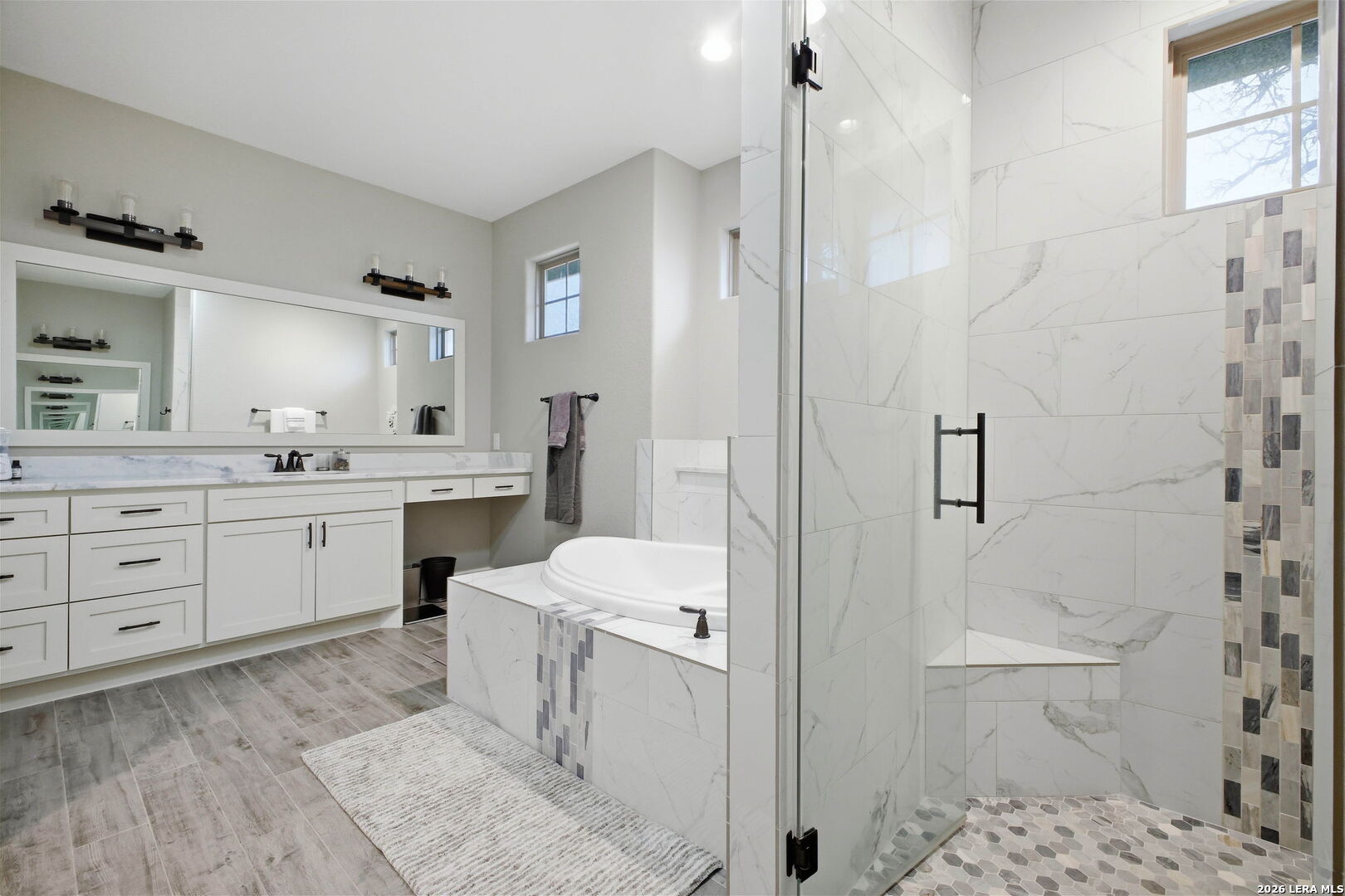 117 Crescent Ridge Adkins, TX 78101 - Photo 32 of 49 a bathroom with a sink a toilet and shower