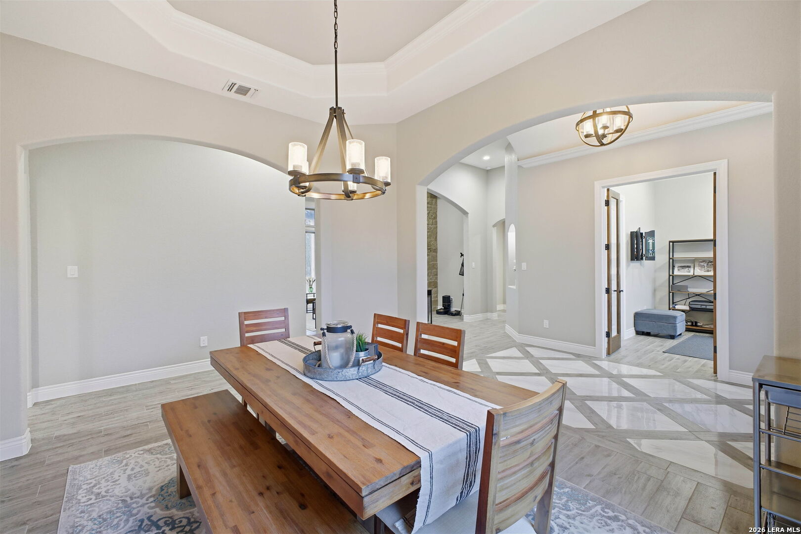117 Crescent Ridge Adkins, TX 78101 - Photo 10 of 49 a view of a dining room with a table and chairs
