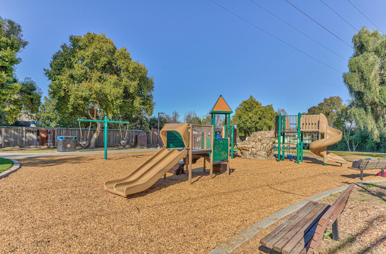 242 Howes Drive Los Gatos, CA 95032 - Photo 37 of 37 a view of a park with swings and slides