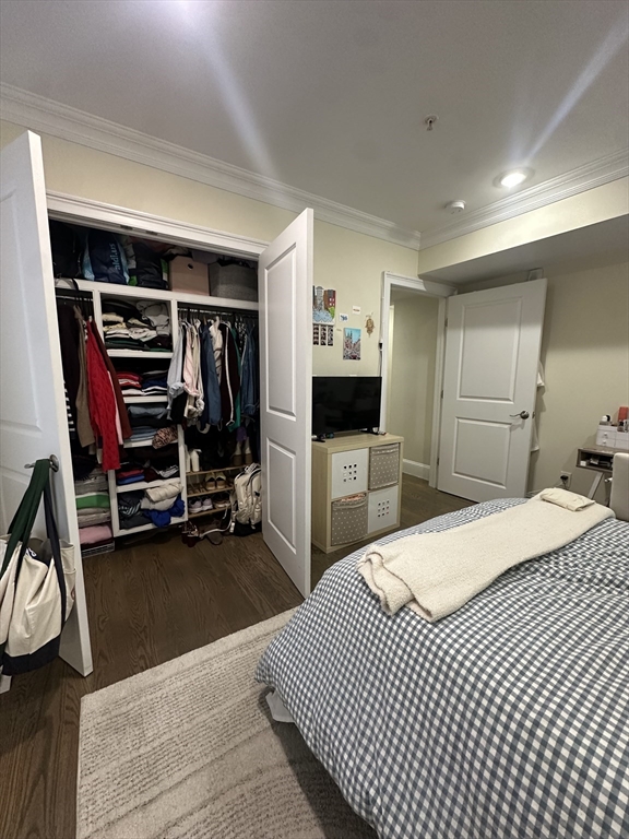 56 Cedar Street, Unit 2 Boston, MA 02119 - Photo 13 of 16 a room with a bed and a view of closet