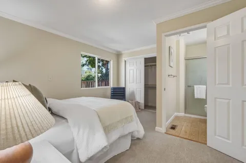 a view of livingroom with furniture and closet