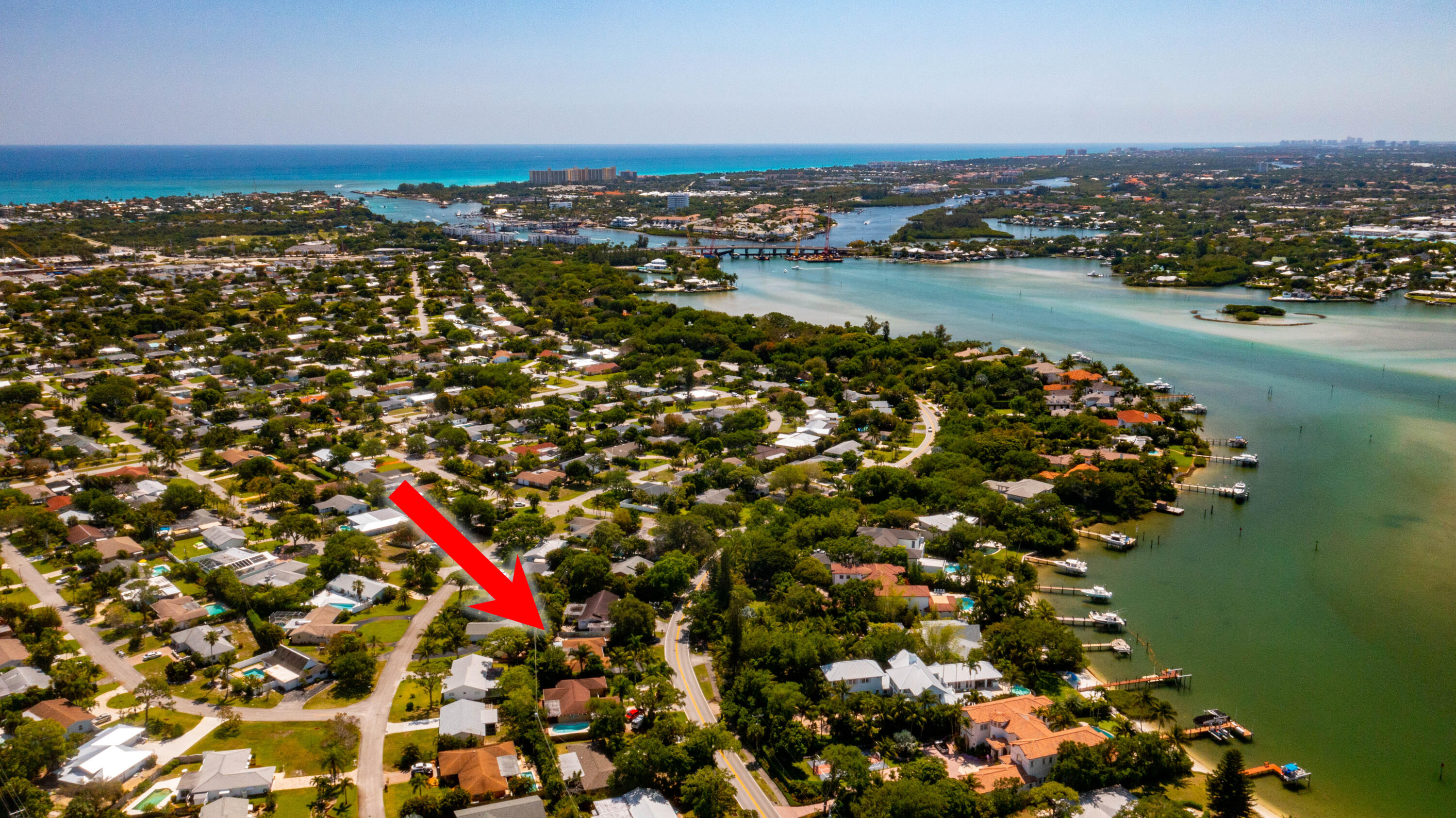 233 West Riverside Drive Jupiter, FL 33469 - Photo 33 of 38 233 W Riverside Drive Aerials-12