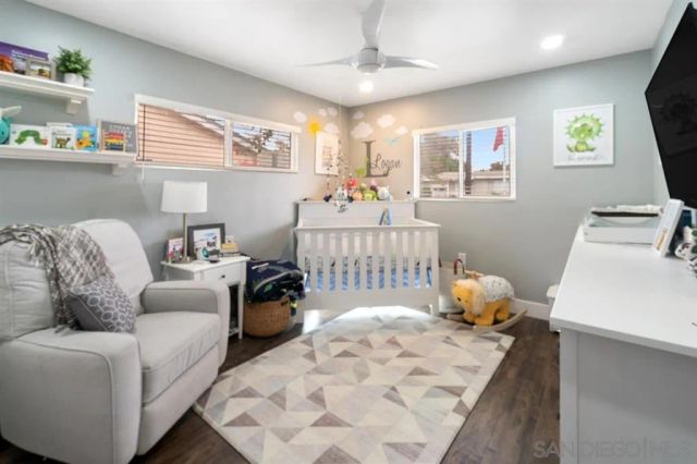 a room with furniture and a window