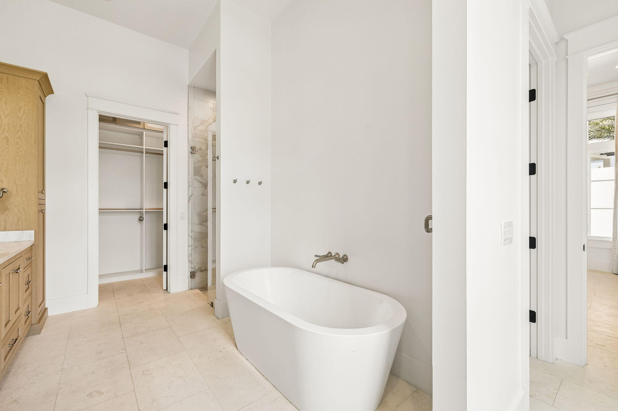 65 A St Inlet Beach Inlet Beach, FL 32461 - Photo 41 of 77 a spacious bathroom with a bathtub and a shower