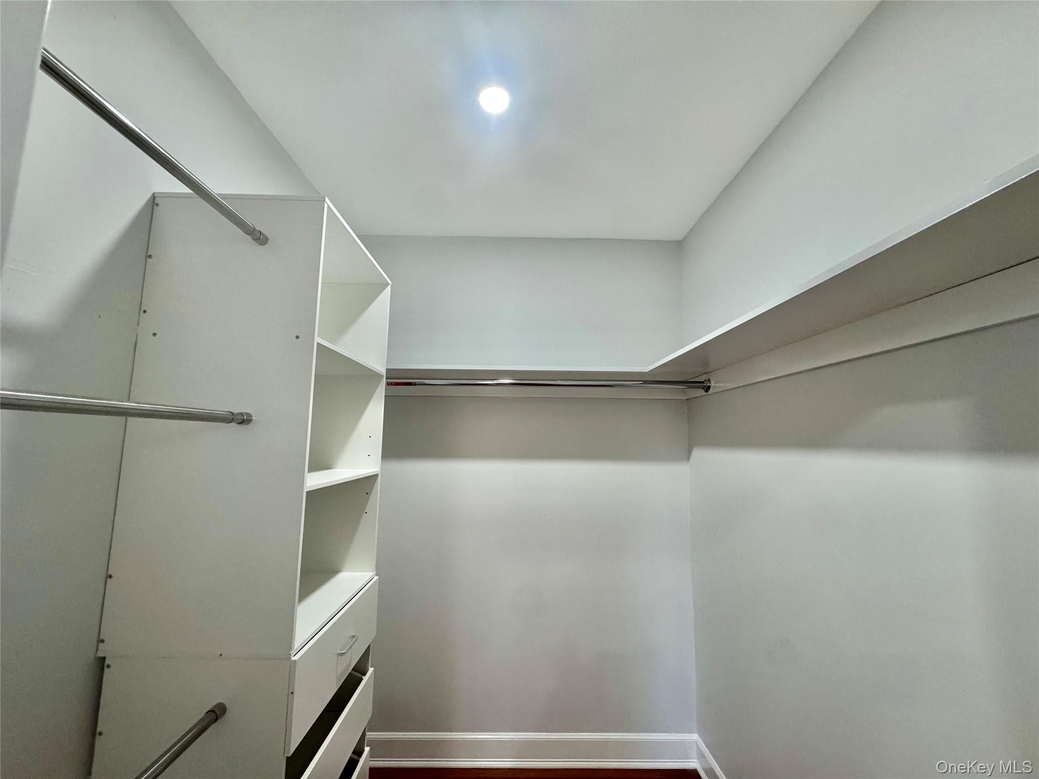 32 A Berkshire Road Great Neck, NY 11023 - Photo 22 of 38 Spacious primary closet with dark wood-style floors and light