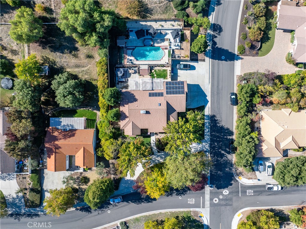 1329 Crown Way Paso Robles, CA 93446 - Photo 4 of 57 an aerial view of multiple houses with yard