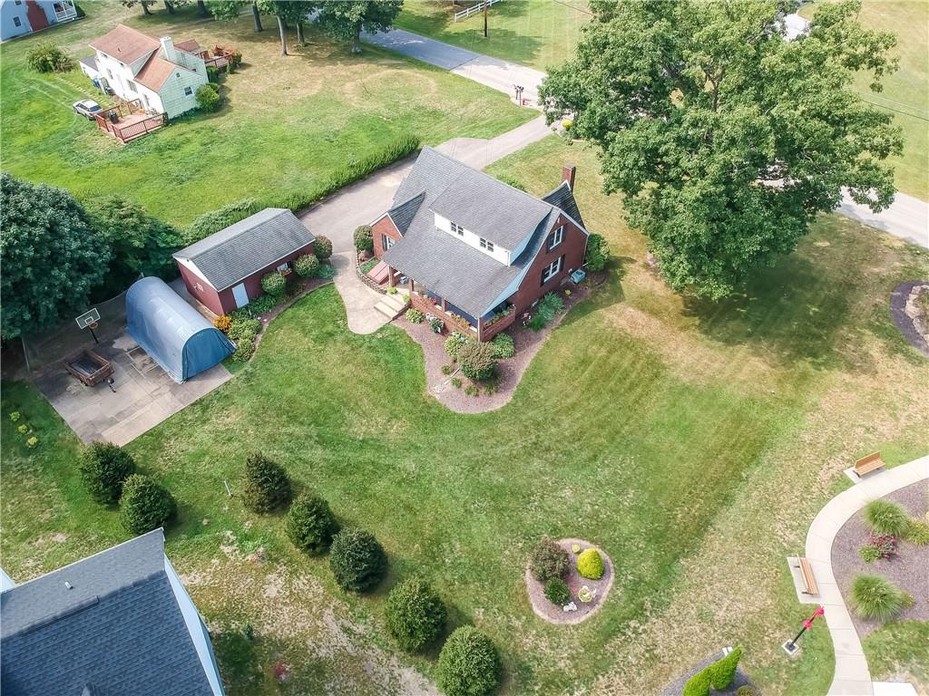 104 Hepler Road Sarver, PA 16055 - Photo 2 of 30 an aerial view of a house with garden space and street view