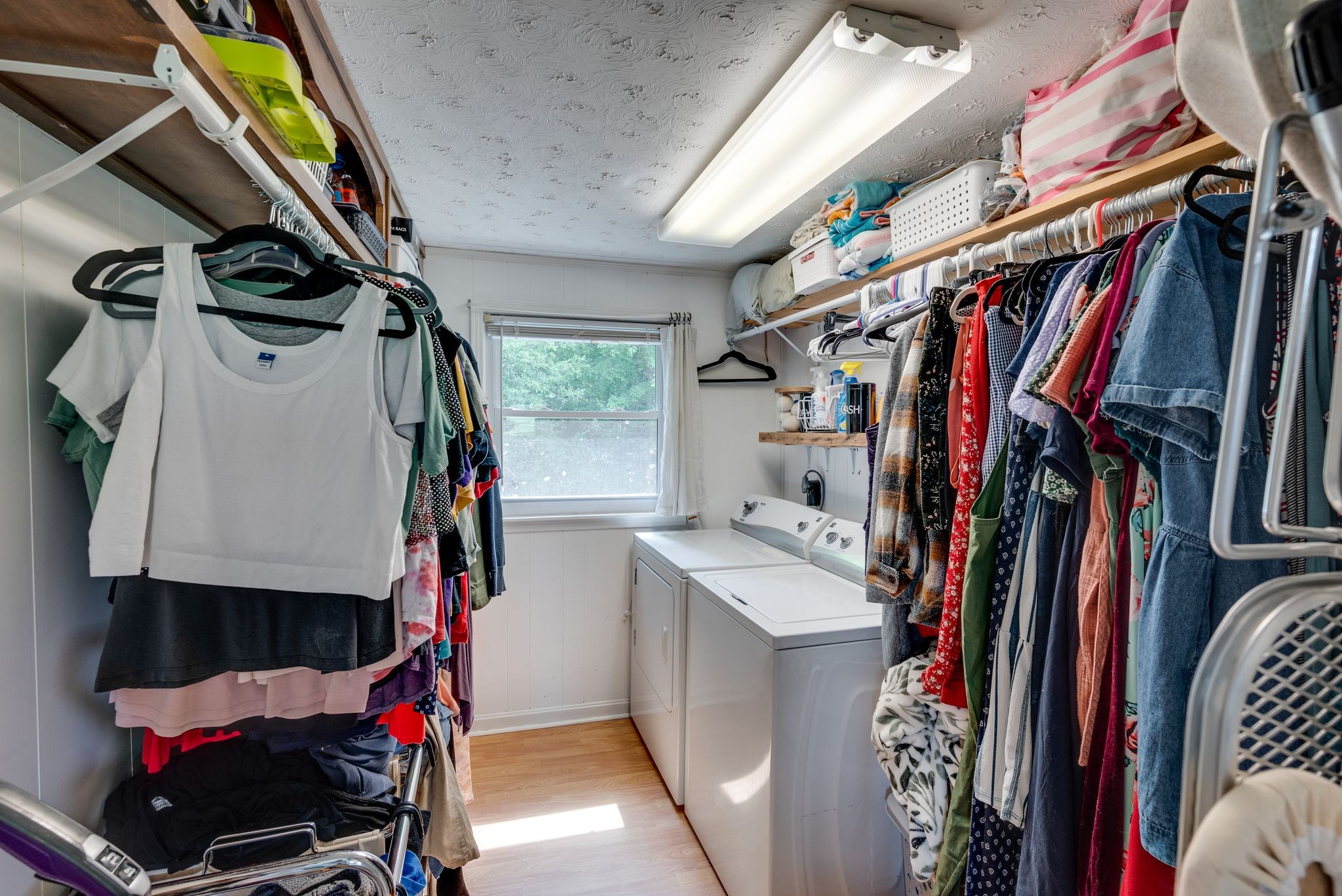 2575 Battle Creek Road Springfield, TN 37172 - Photo 14 of 26 a view of walk in closet with clothes and shoes
