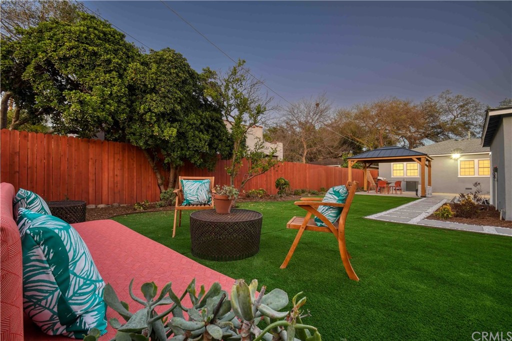 1041 Rose Avenue Pasadena, CA 91107 - Photo 3 of 33 a view of yard with swimming pool and furniture