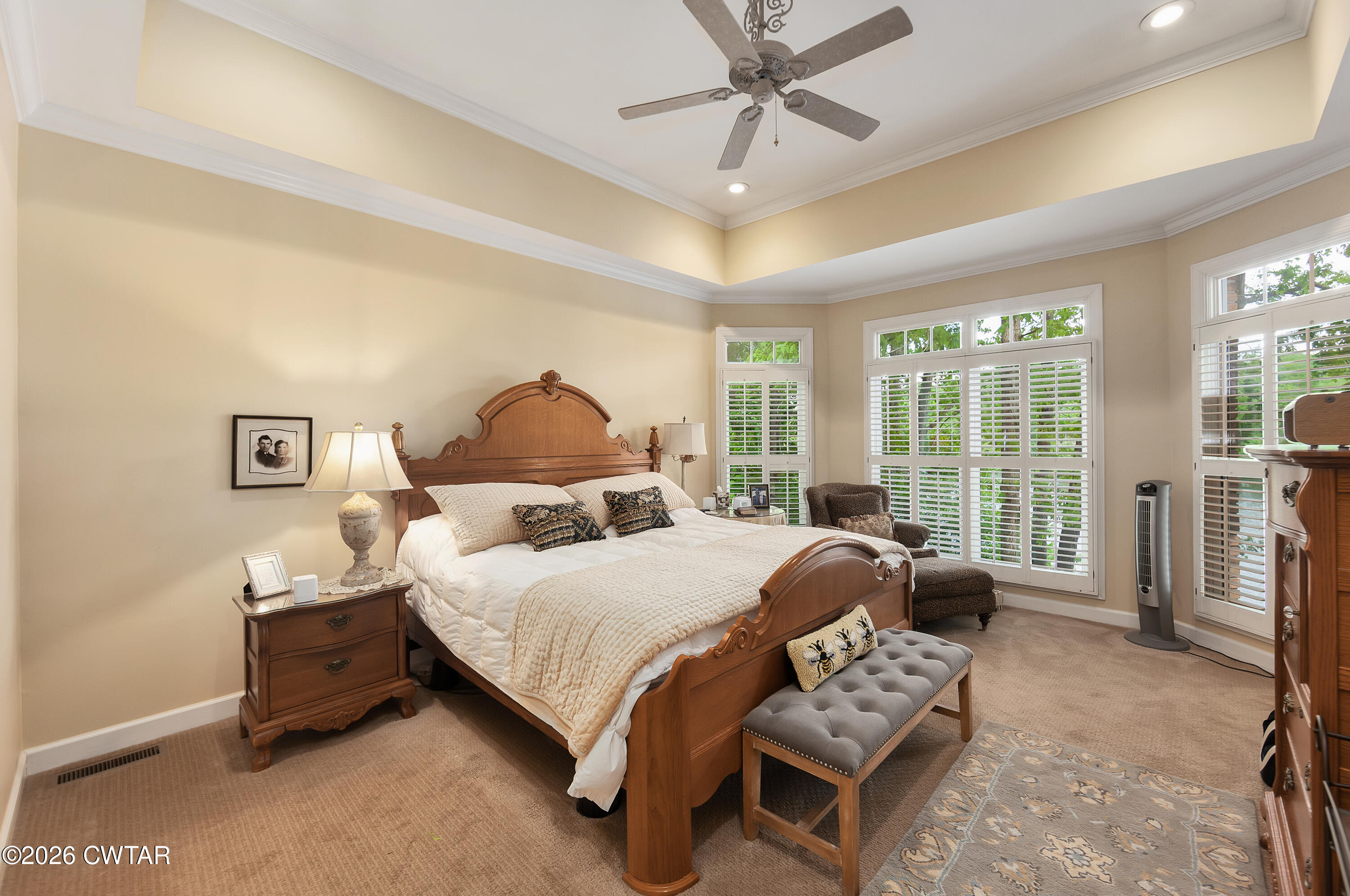 296 Liberty Claybrook Road Beech Bluff, TN 38313 - Photo 14 of 33 a bedroom with a bed and a couch
