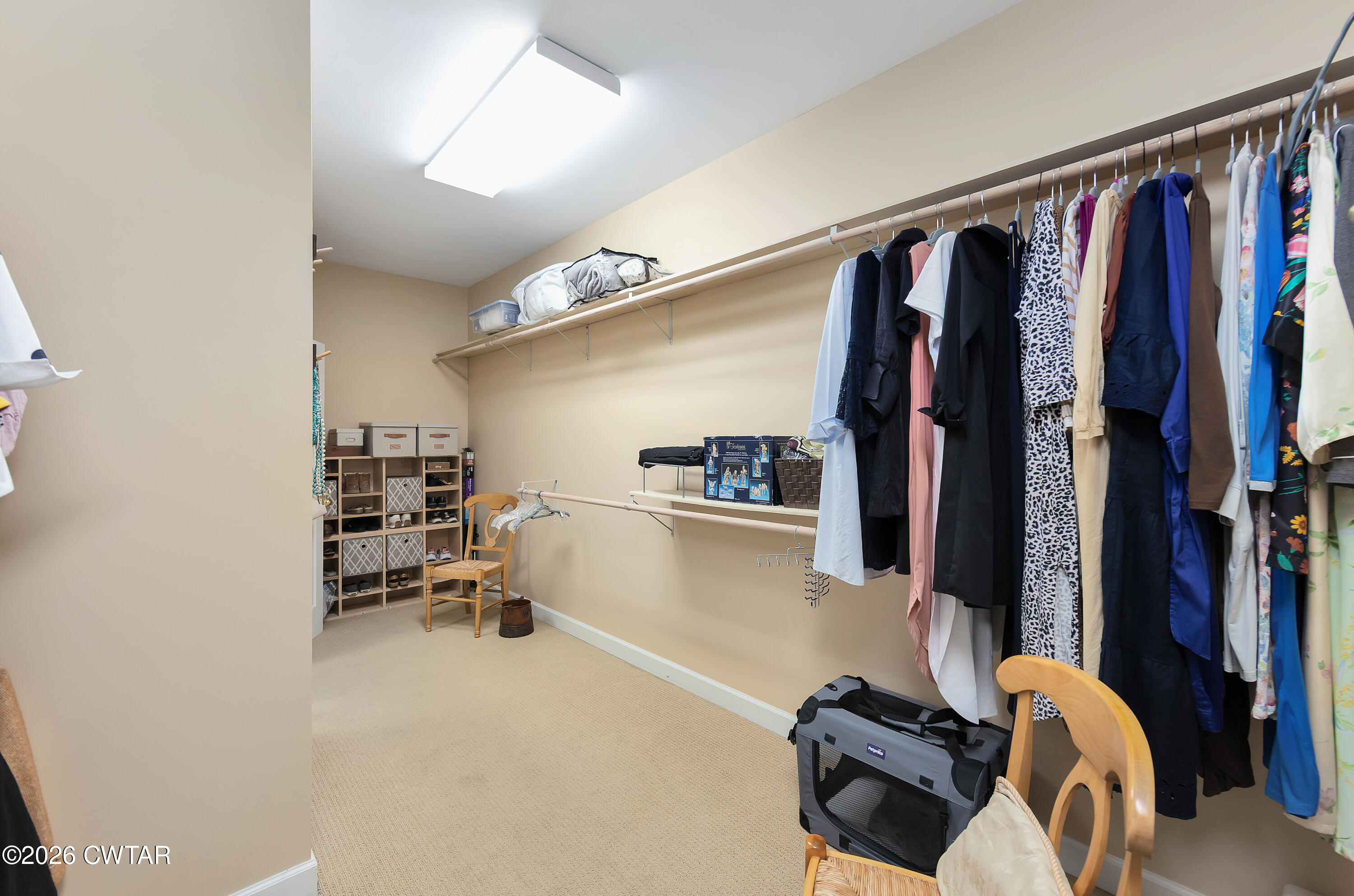 296 Liberty Claybrook Road Beech Bluff, TN 38313 - Photo 17 of 33 a view of walk in closet with clothes and shoes