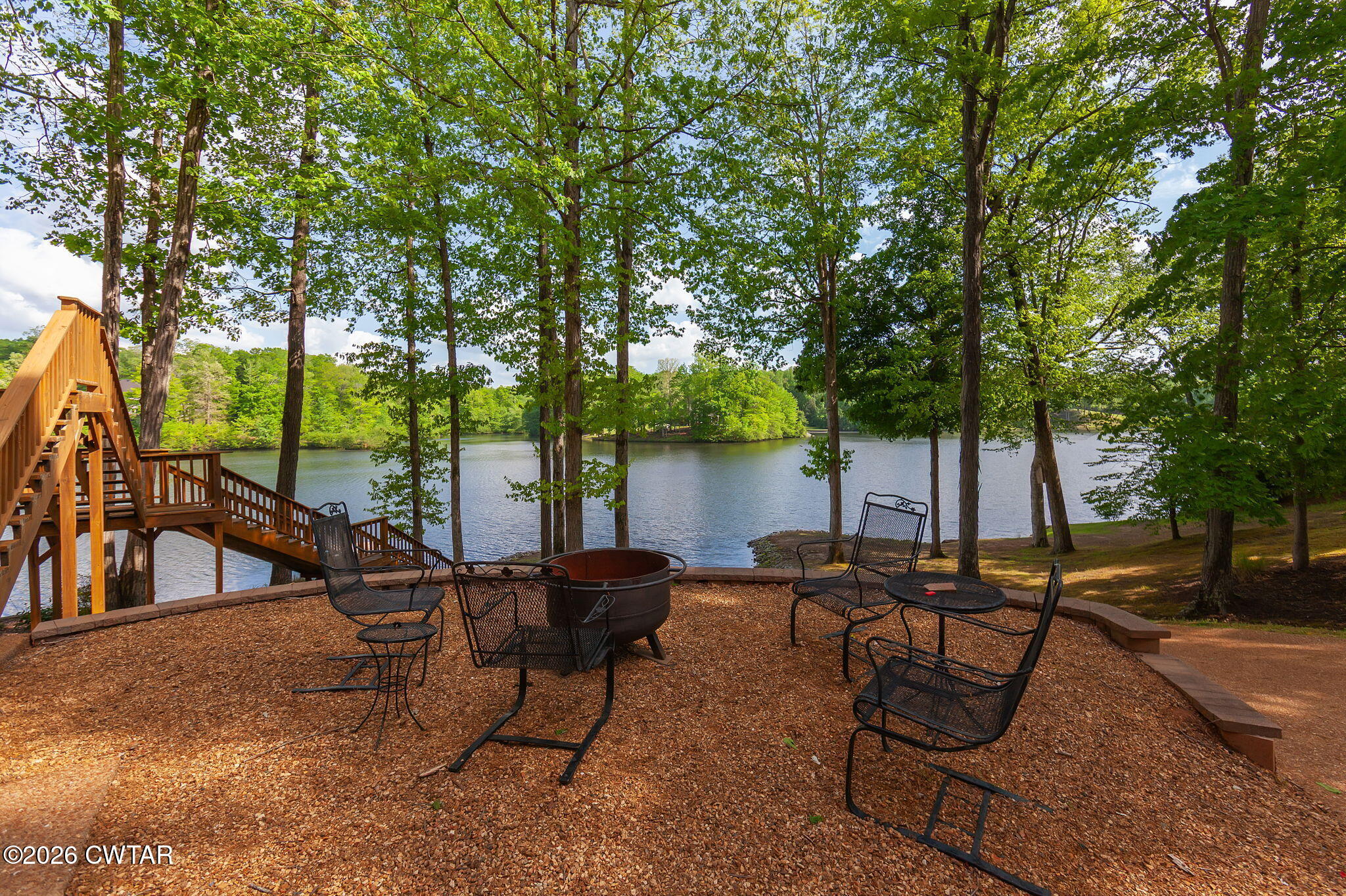 296 Liberty Claybrook Road Beech Bluff, TN 38313 - Photo 28 of 33 a view of a lake with outdoor seating