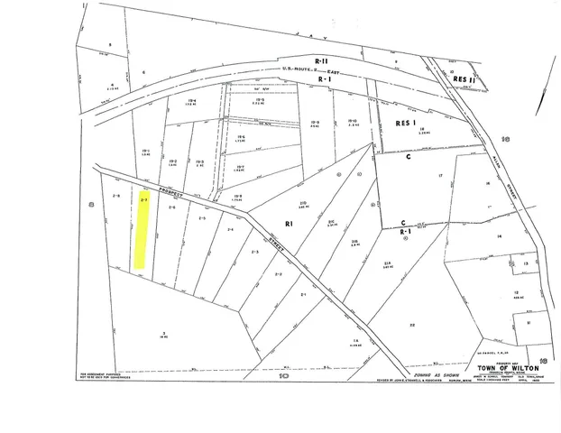 $20,000 | Lot 2.7 Prospect Street, Wilton, ME 04294
