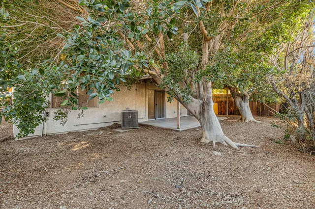 a view of a house with a tree