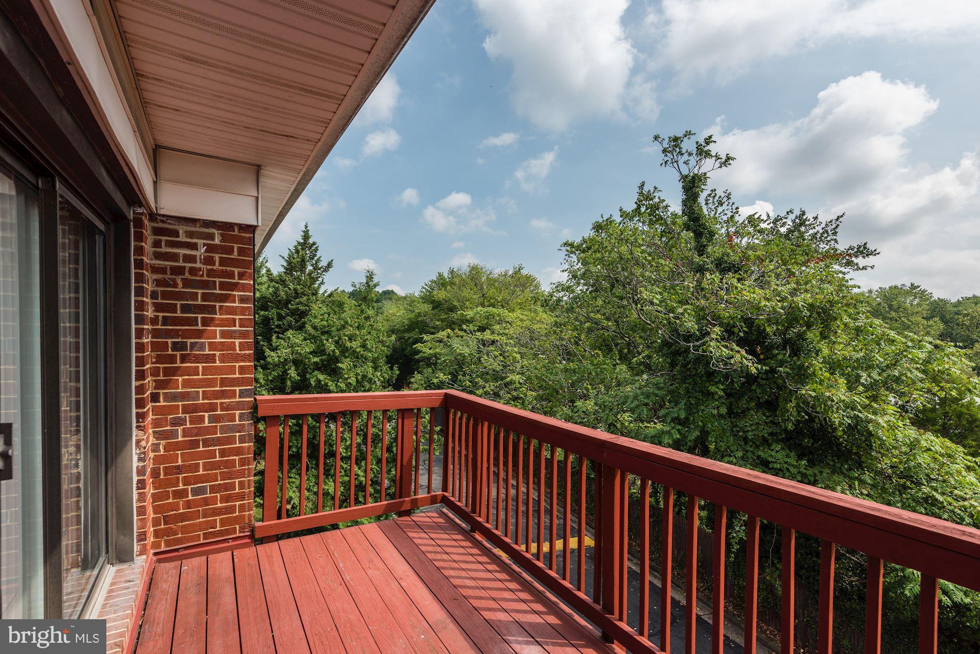 103 Skyhill Road, Unit 8 Alexandria, VA 22314 - Photo 23 of 26 Nice size balcony to lounge.