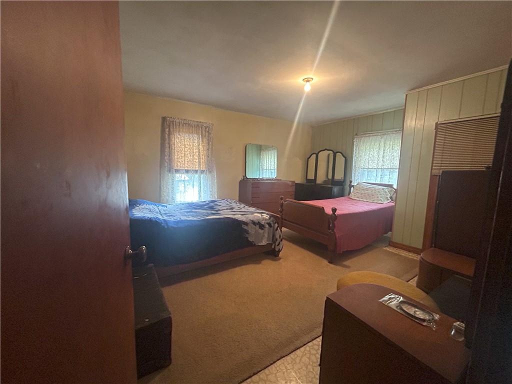 53 Hurd Road Rochester Mills, PA 15771 - Photo 15 of 35 a bedroom with double bed and a closet