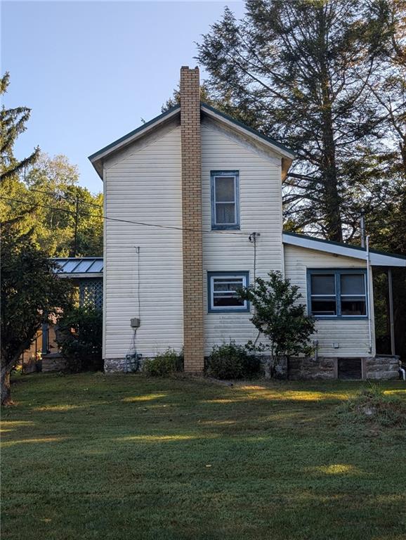 53 Hurd Road Rochester Mills, PA 15771 - Photo 27 of 35 a front view of house with yard and trees