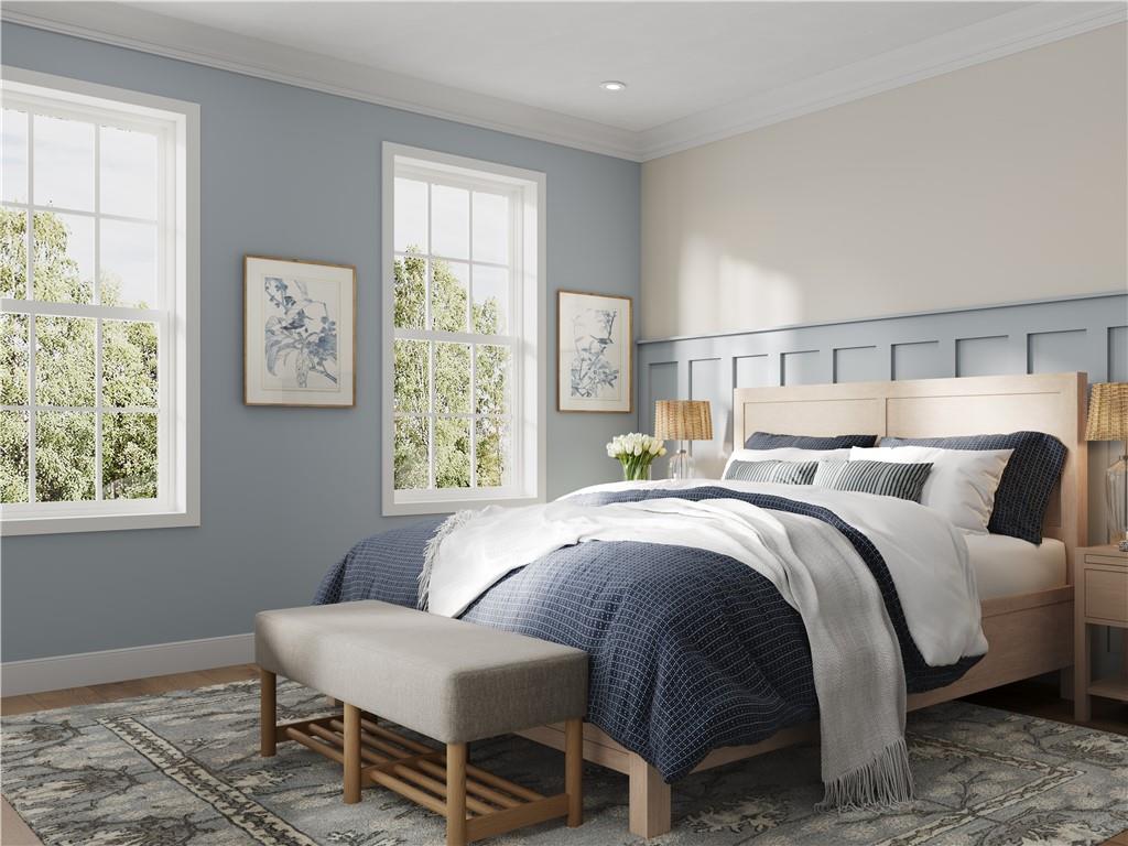 102 Ramsgate Road, Unit ANDOVER Cranberry Township, PA 16066 - Photo 14 of 23 a bed room with a bed and a chair