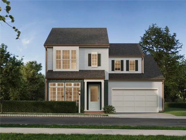 a house that has a lot of windows on it