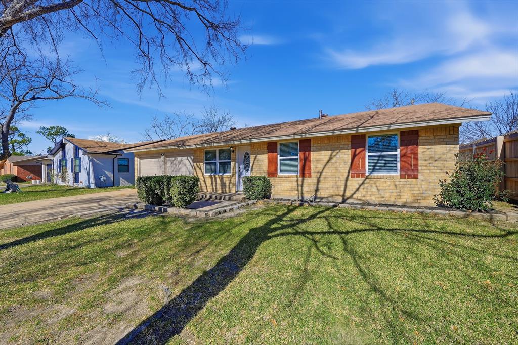 1016 Calcutta Street Hurst, TX 76053 - Photo 2 of 34 a view of a house with backyard and sitting area