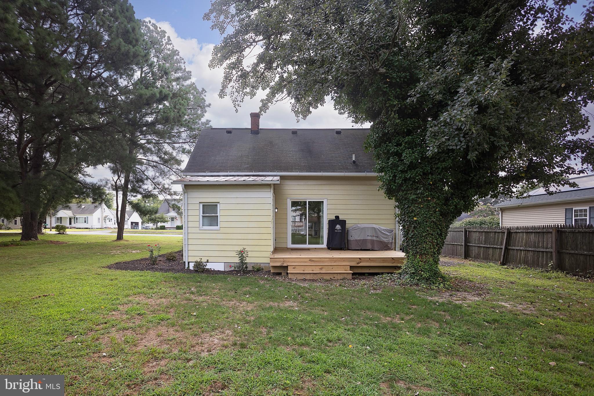 529 North 6th Street Denton, MD 21629 - Photo 19 of 21 a front view of house with yard and trees
