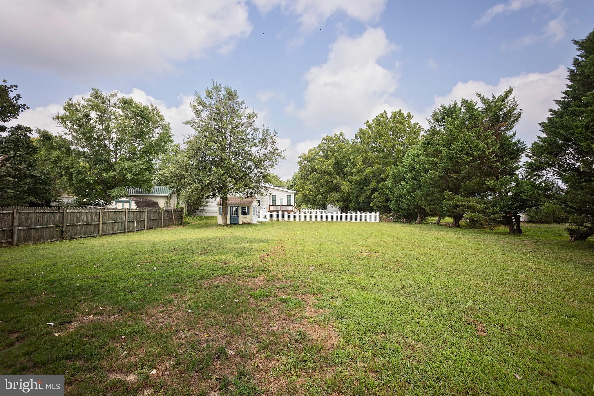 529 North 6th Street Denton, MD 21629 - Photo 20 of 21 a view of outdoor space with deck and trees
