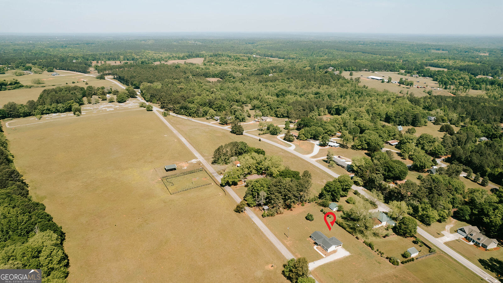 1150 Chivers Road Buckhead, GA 30625 - Photo 26 of 29 an aerial view of residential house with outdoor space