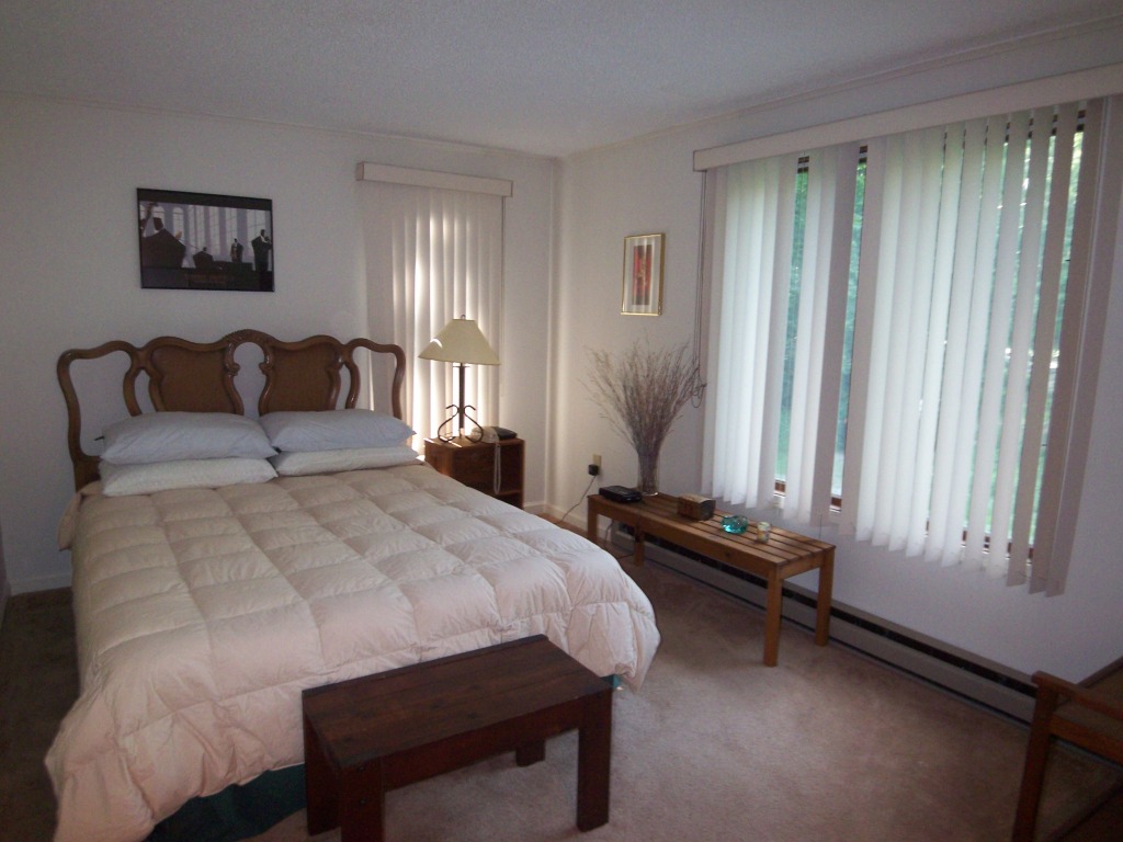 564 Leonhardt Road Becket, MA 01223 - Photo 3 of 11 a bedroom with a bed and a window