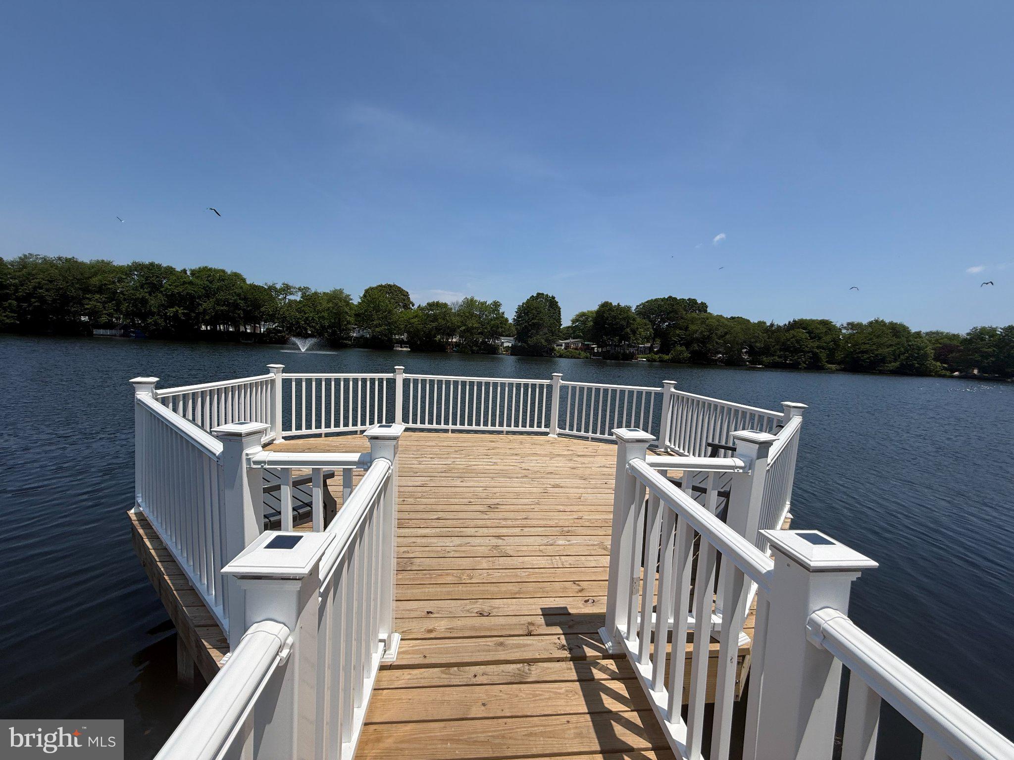 1402 South Rte 9 Cape May Court House, NJ 08210 - Photo 22 of 27 Lakeside dock area