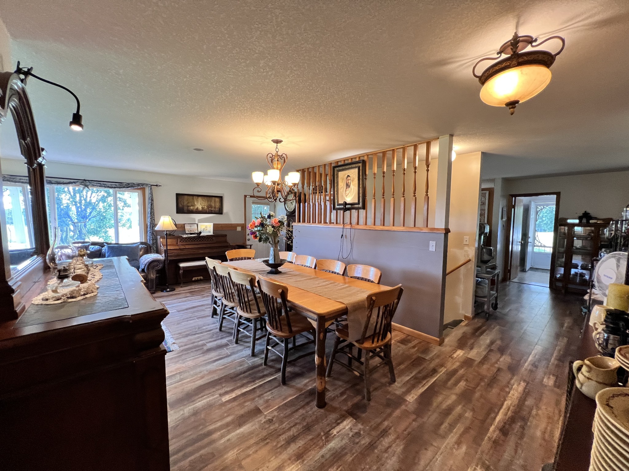 4250 Standing Rock Road Jamestown, TN 38556 - Photo 18 of 70 a view of a dining room with furniture