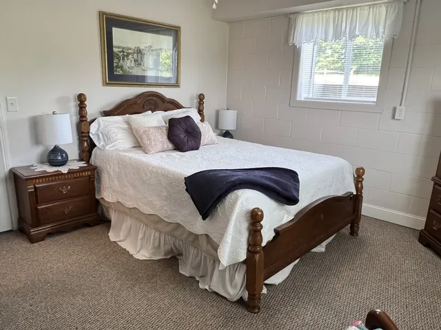 a view of a field with a yard