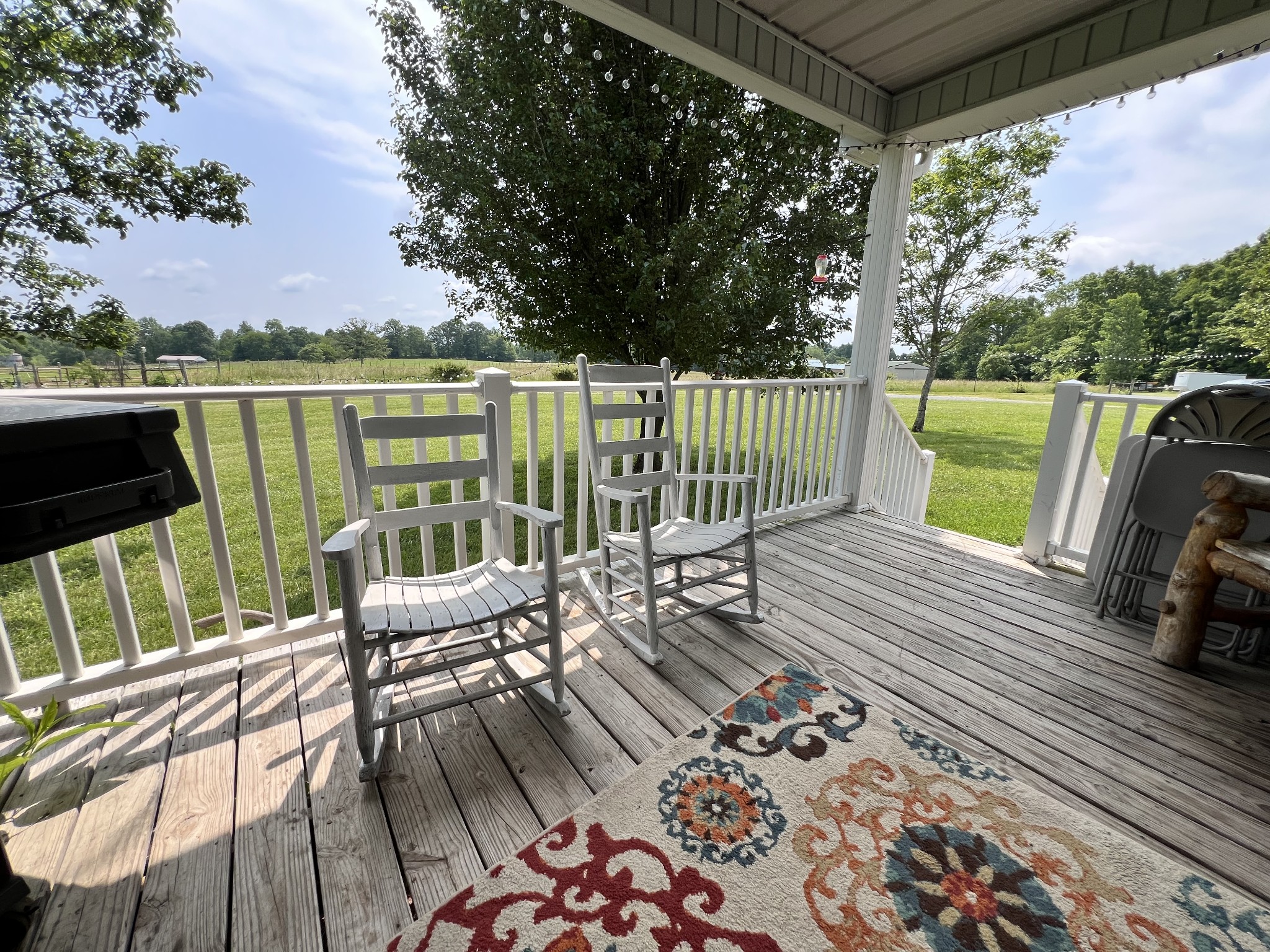 4250 Standing Rock Road Jamestown, TN 38556 - Photo 6 of 70 a view of balcony with wooden floor and outdoor seating